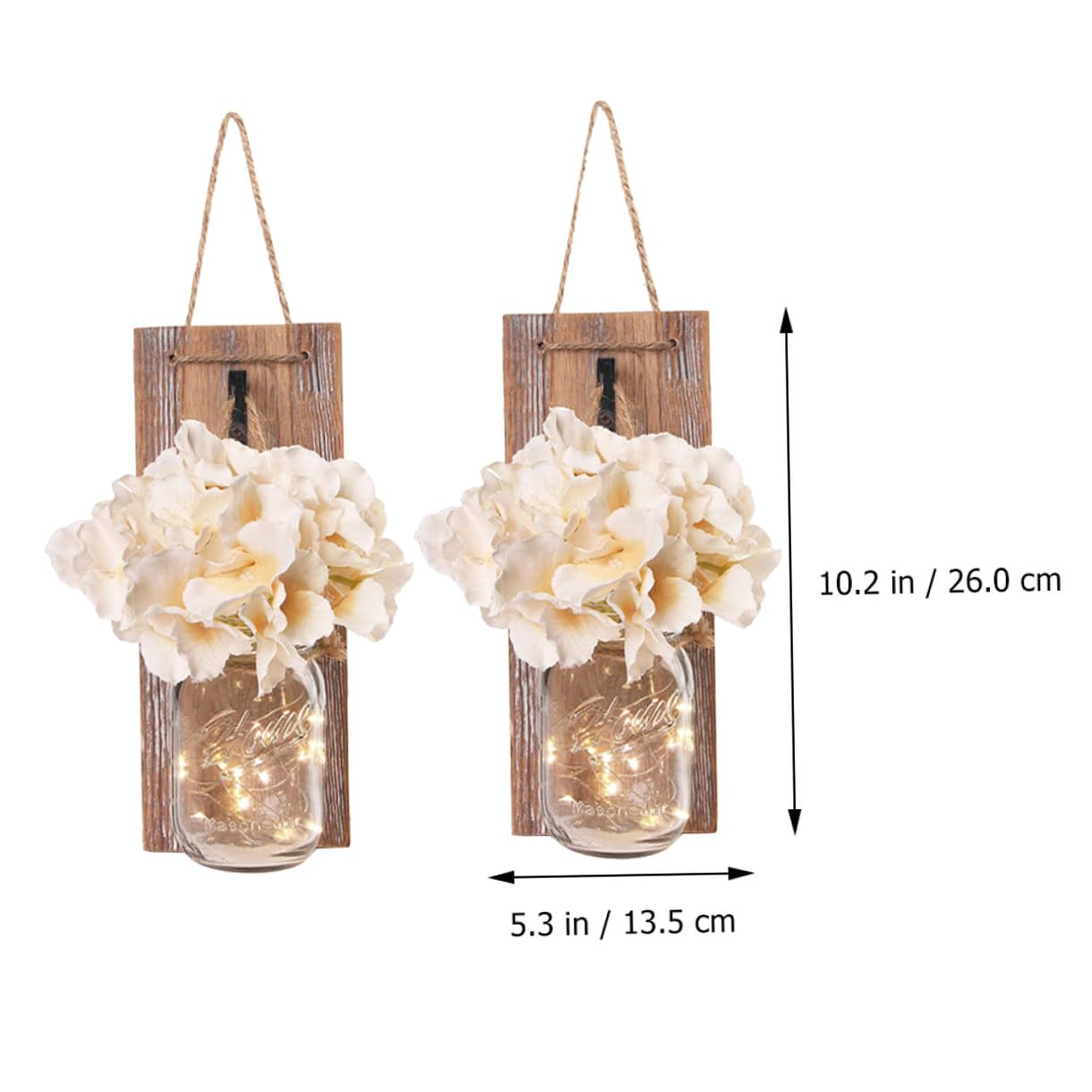NOLITOY Retro Wandleuchte Glas Kerzenhalter Hängender Kerzenständer Dekorative Wandlampe Weihnachtsdeko Wohnzimmer