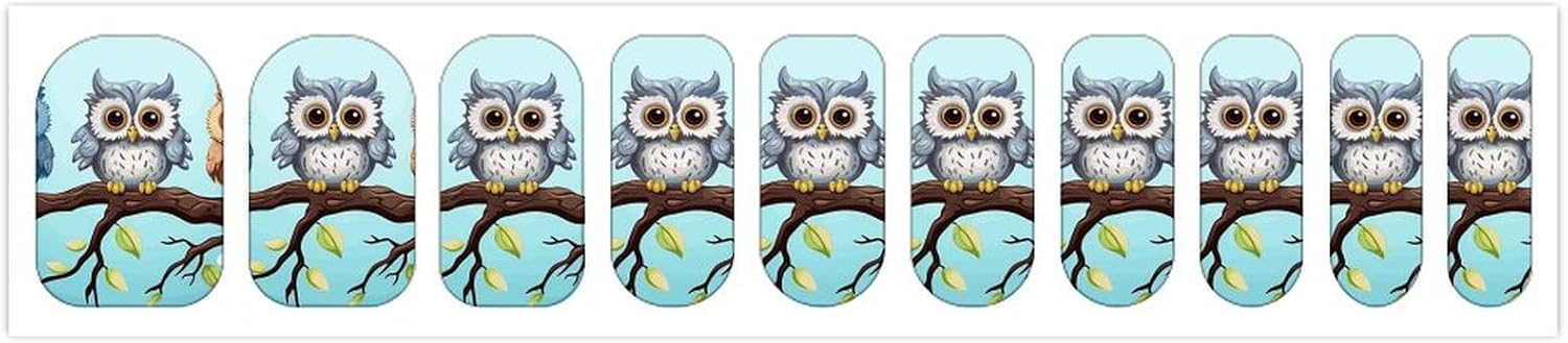 Nail Strips Bundle Full Wrap Long Lasting Nail Polish Strips Easy Application and Removal Salon Quality Self Adhesive Art Stickers for Women Gifts