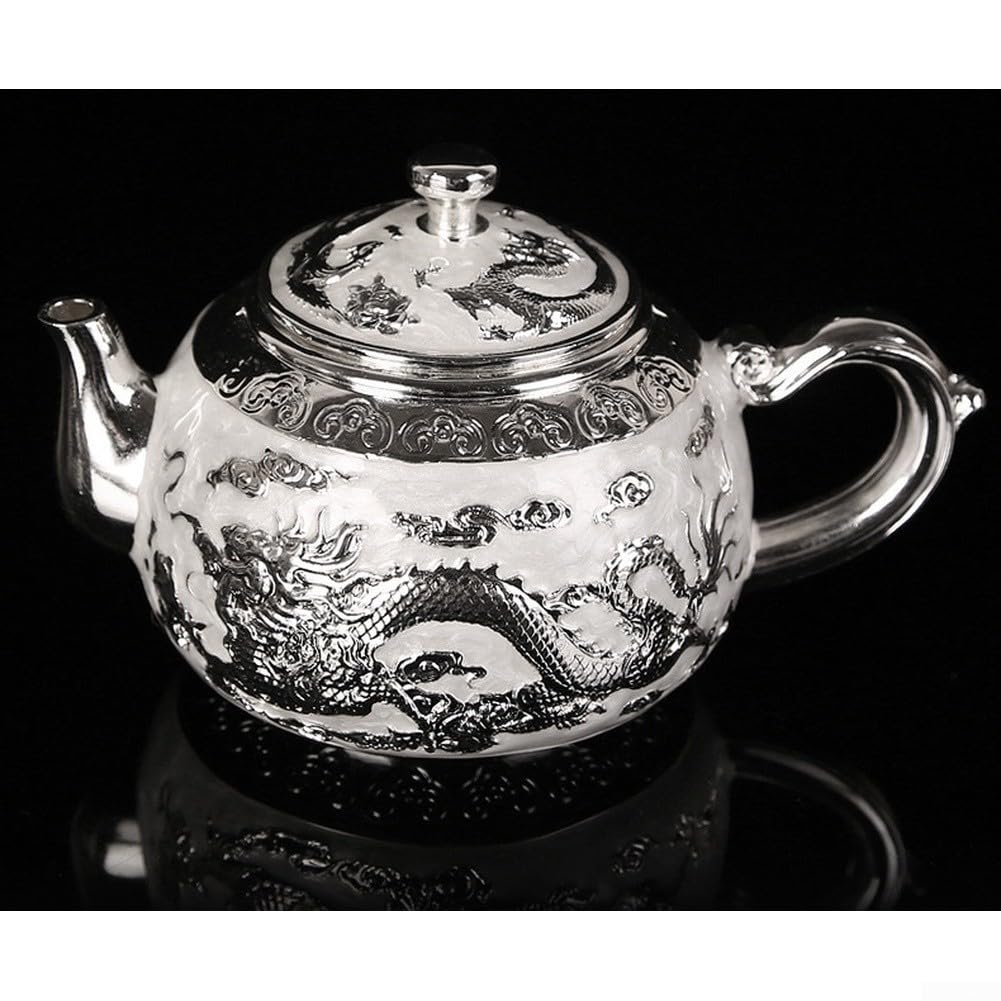 Tee Set mit Kanne 4 Tassen Tablett Chinesisch