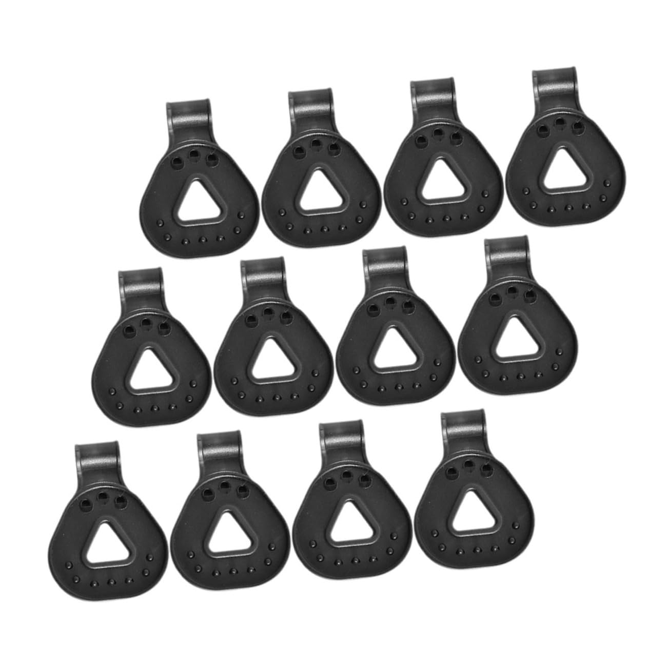 Levemolo 12pcs Sunshade Net Clamps Greenhouse Shade Netting Clips Sturdy Lock Grip