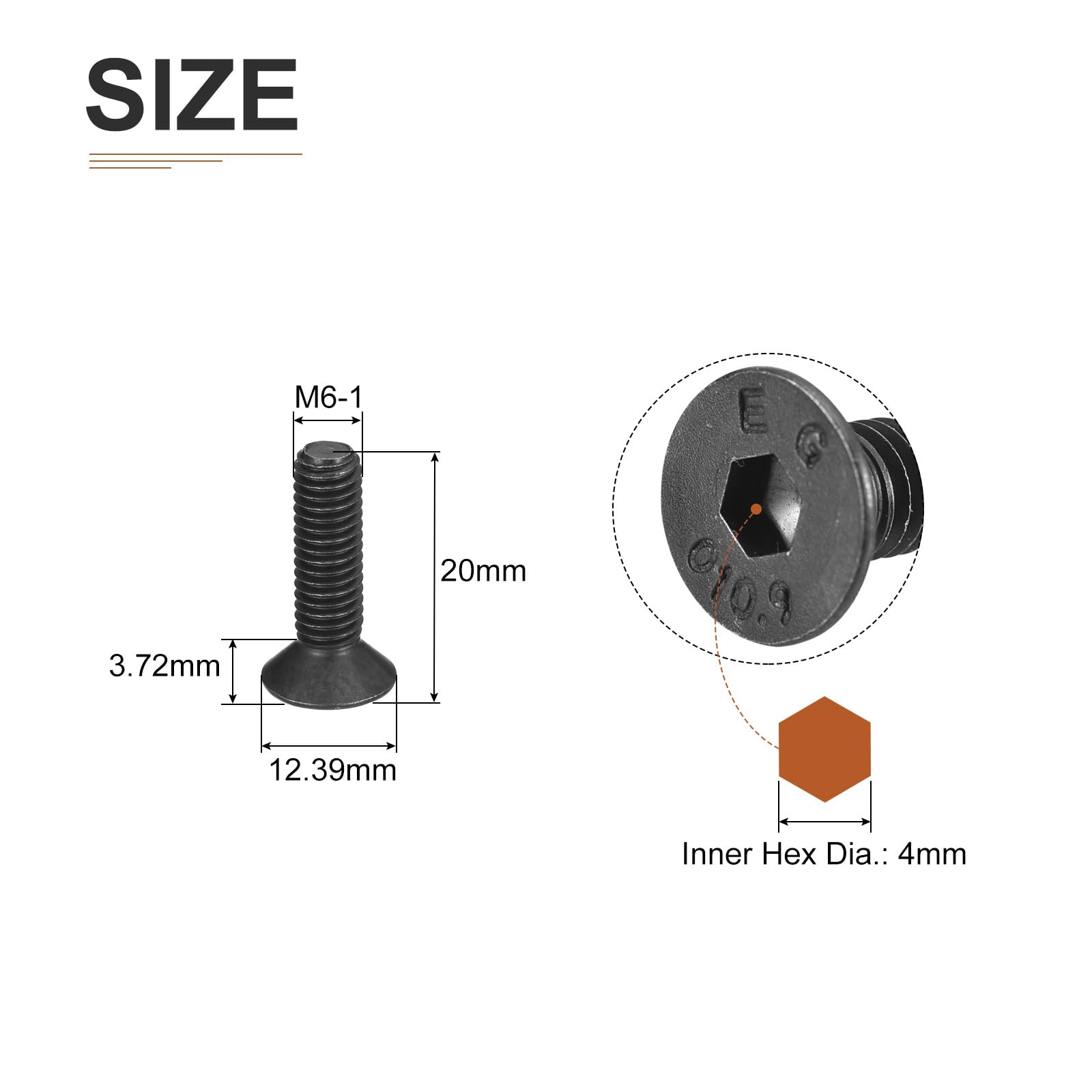 A2 Lavatrici Riparazione Penny Acciaio Inox Per Bulloni/Viti M3 - Foto 10