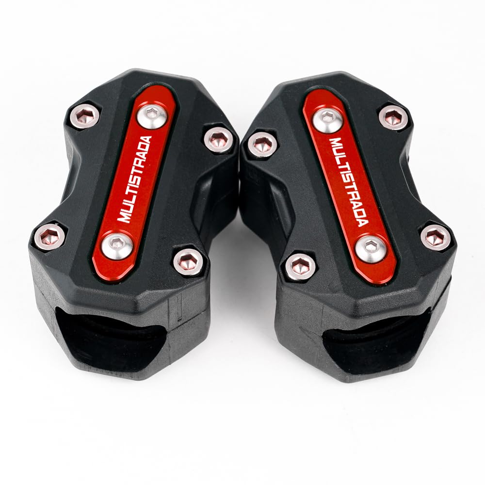 Protezione paraurti per moto multistrada V2 V2S V4 S RALLY protezione paraurti paraurti multistrada 950 1200/1260 /S/ST (rosso)