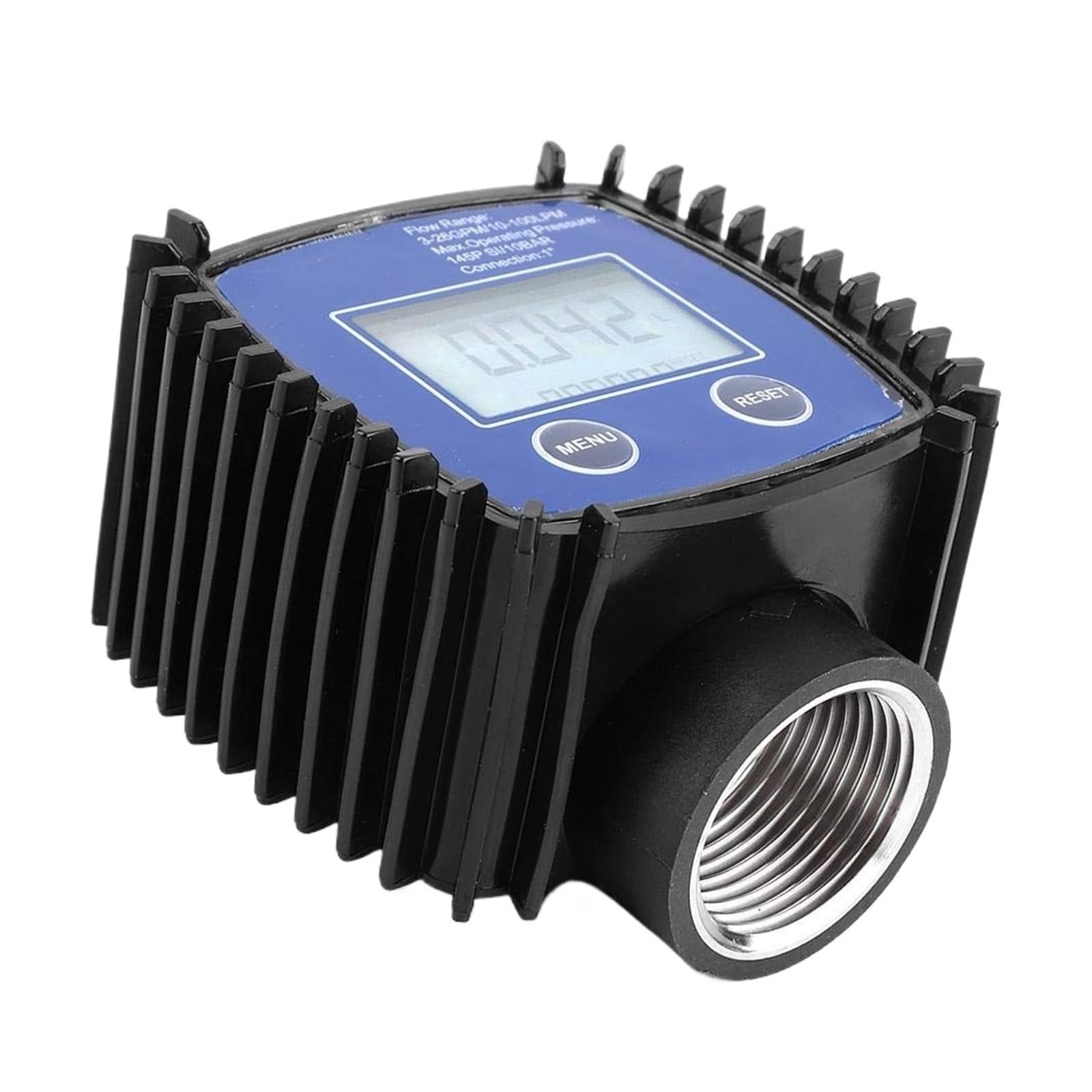 Flow Sensor Meter Digital Pipeline Water Flow 1 Inch Internal Thread High Accuracy Digital Display Flow Mete