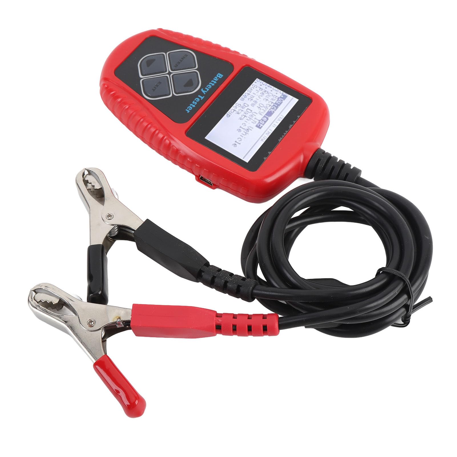 Probador de Batería de Coche de 12V para Pruebas de Carga Automotriz CCA 100-2000 220AH Analizador de Batería Herramienta de Carga de Arranque
