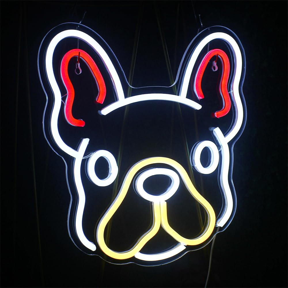 HULUBO Neon Night Lights with Dimmable Switch Wall Decor