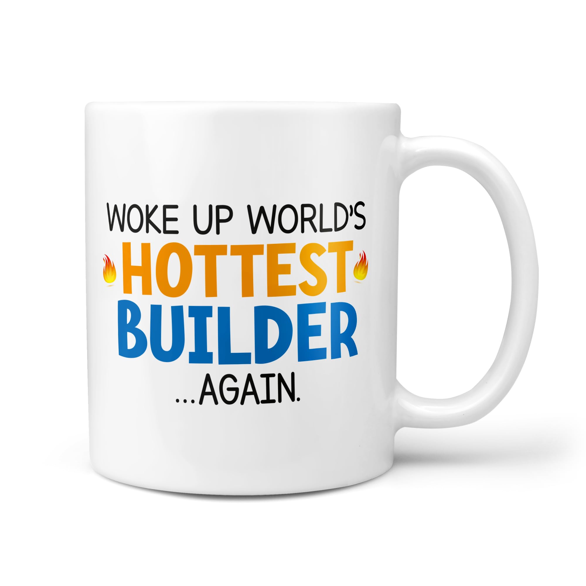 TeHeGifts - World Hottest Builder Gifts Building Funny Novelty 10oz Gift Mug