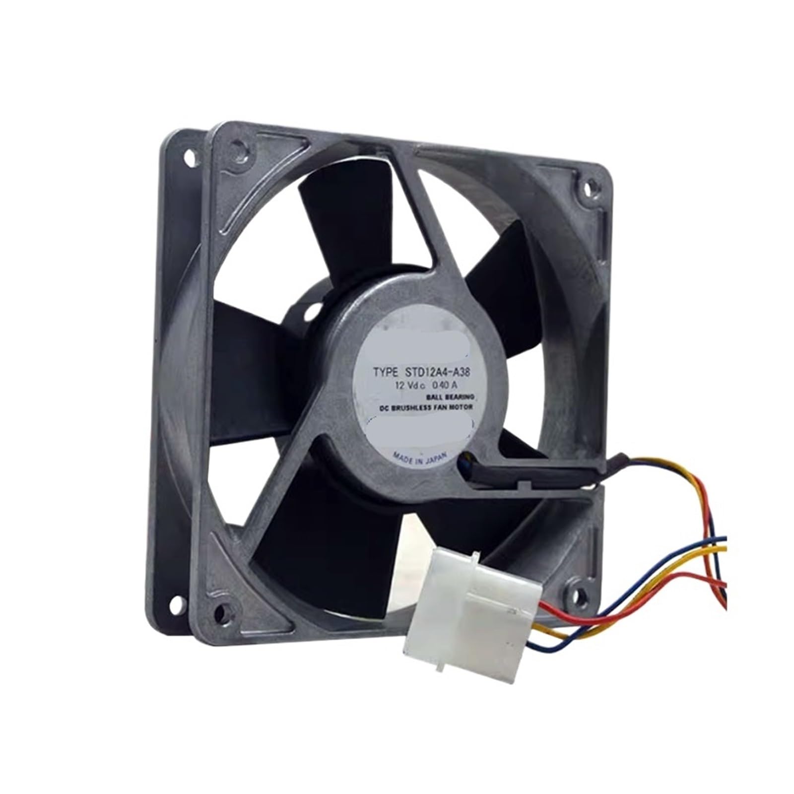 UWUKCJOKQ STD12A4-A38 12V 0.40A 12025 120 * 25mm 12cm Cooling Fan