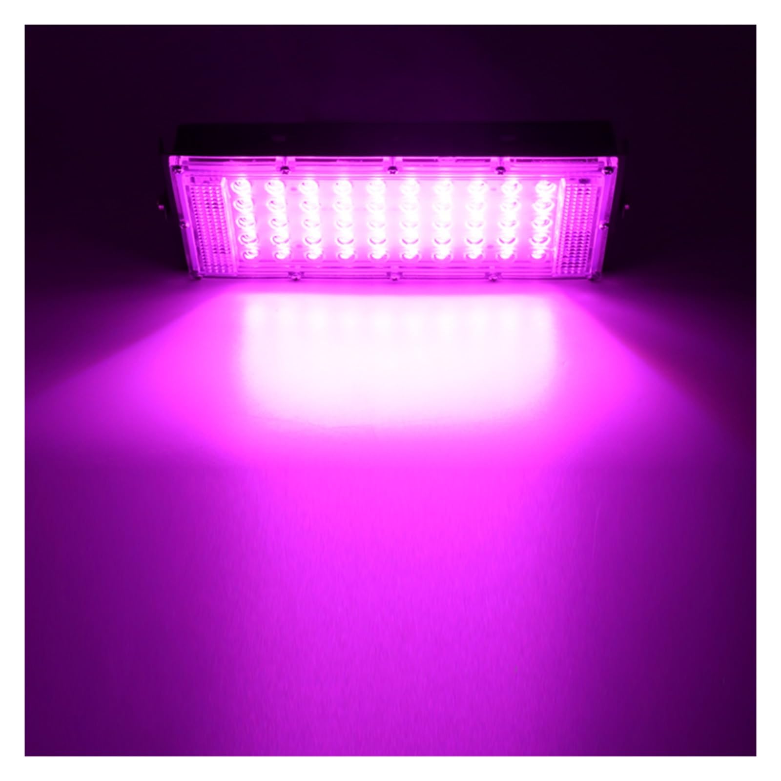 Lámpara LED De Cultivo Phyto AC 50W, Reflector LED De Espectro Completo, Foco For Plantas Hidropónicas De Plantas De Invernadero For Interiores Y Exteriores (Size : Cold White)