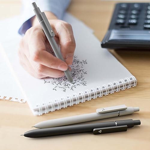 Miniatura 6 de MIUTME 6 bolígrafos de gel, bolígrafos de gel retráctiles, bolígrafos de tinta de secado rápido, bolígrafos de escritura suave de alta calidad,