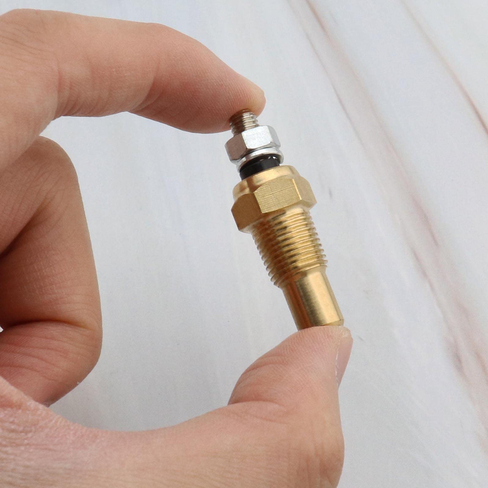 ENET Misuratore di temperatura acqua olio 1/8" NPT 0-150°C universale