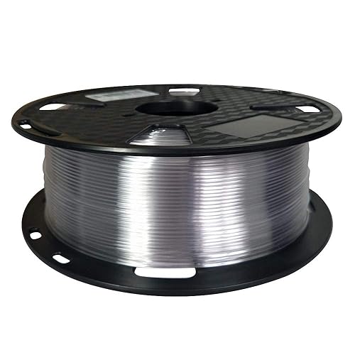 Miniatura 7 de Filamento PETG blanco de 0.069 pulgadas, filamento de impresora 3D de 2.2 libras, carrete de 2.2 libras, material de impresión 3D que se adapta a la