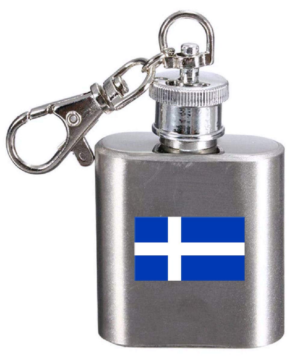 Flasque porte-clés Angleterre Shetland idéale pour vos randonnées