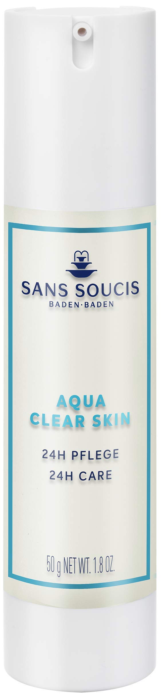 SANS SOUCIS BADEN-BADEN 24h Face Care 50ml - Day Cream Night Cream for Blemished and Oily Skin Aqua Clear Skin