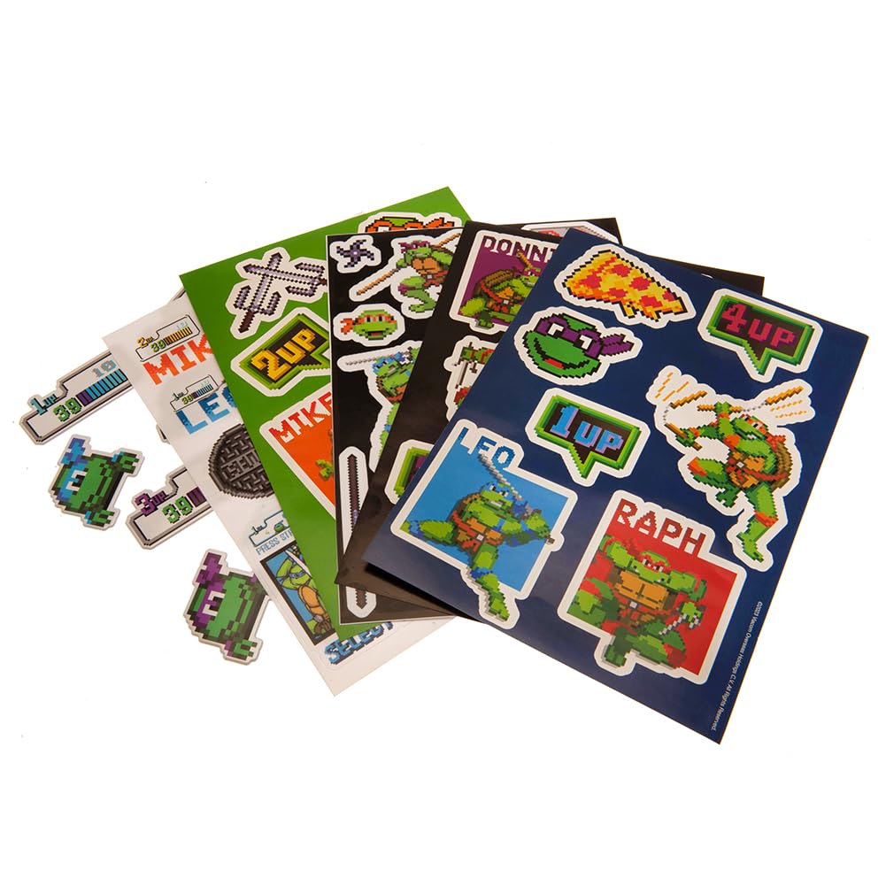 Blue Sky Stickers Deluxe Ninja Turtles Sticker Set (TMNT)