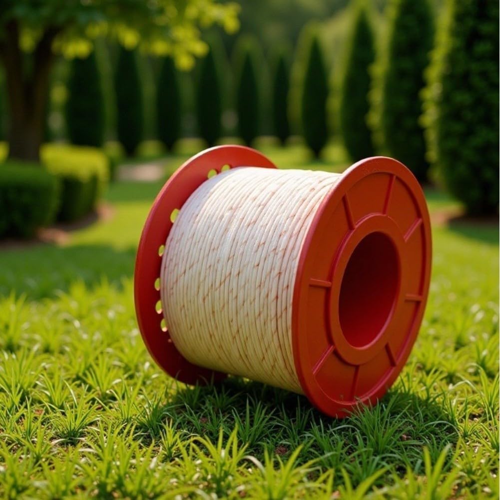 Corde de démarrage pour moteur de tondeuse à gazon, tronçonneuse, câble de démarrage pour outils et équipements de jardin à essence (4 mm x 100 mètres)