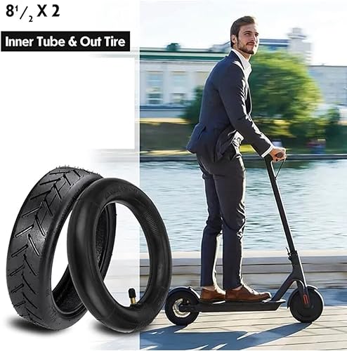 Miniatura 3 de Neumáticos de scooter eléctrico de 8.5 pulgadas 5075-6.1 compatibles con Gotrax Gxl V2Xiaomi M365Pro1S Scooter eléctrico neumático exterior 8 12x2 +