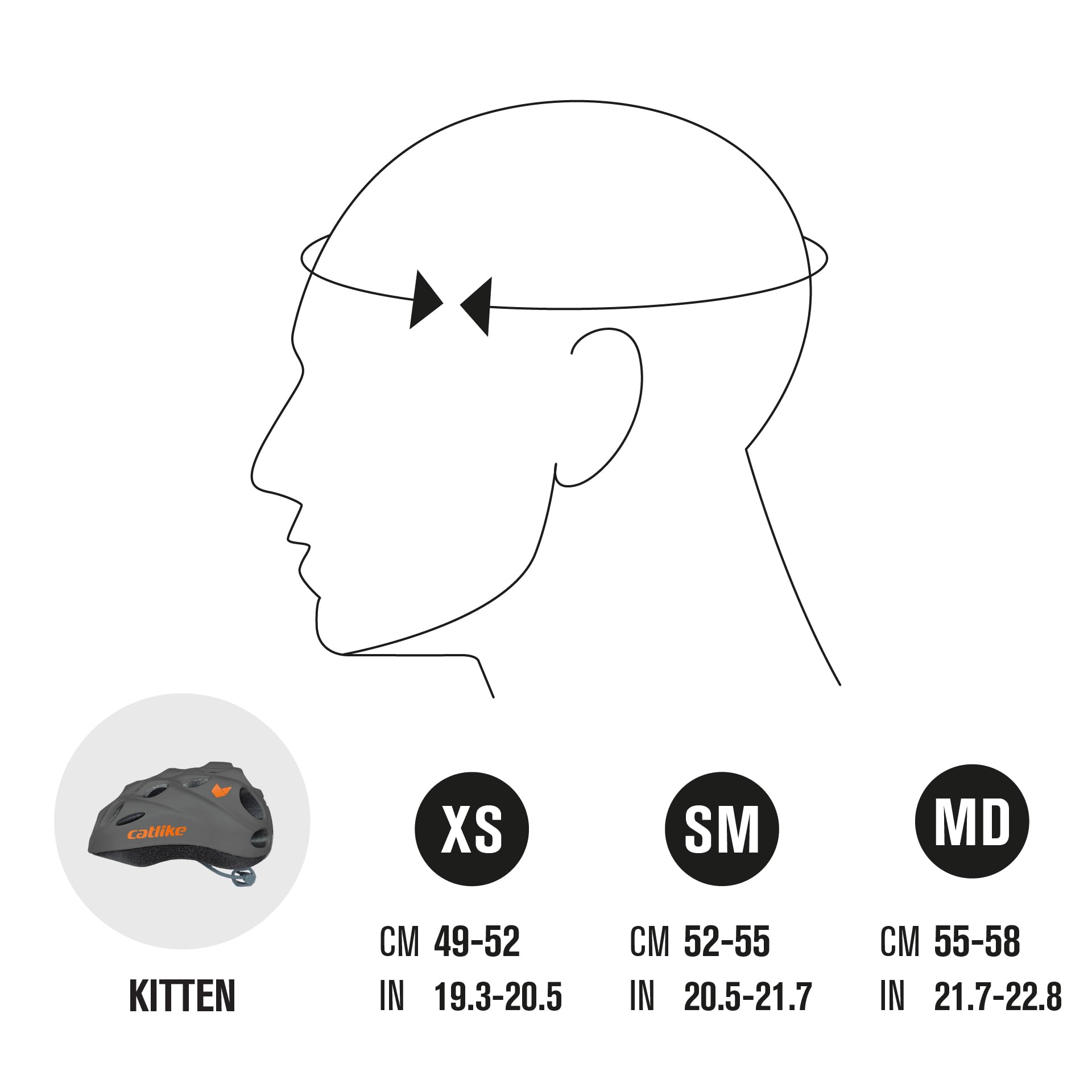 Catlike Kitten, Casco da Strada Unisex-Adult