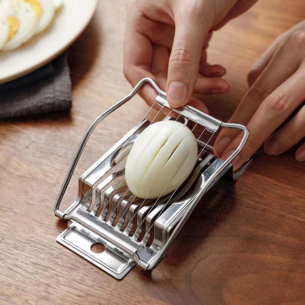 Egg Slicer - Slice Eggs & Fruit Easily -4 Egg Slicer - Slice Eggs & Fruit Easily -4