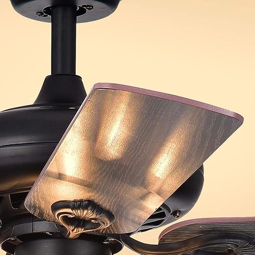 Miniatura 2 de Warehouse of Tiffany CFL-8306 Ventilador de techo, 52 pulgadas, negro