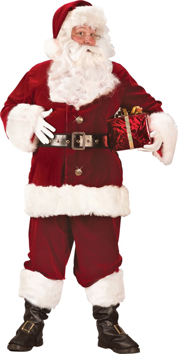 Fun World Mens Morris Costumes Santa Suit Super Deluxe Multi Standard