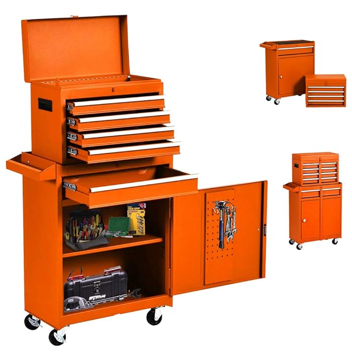 Buy 5Drawer Rolling Tool Chest Organizer Tools with Wheels