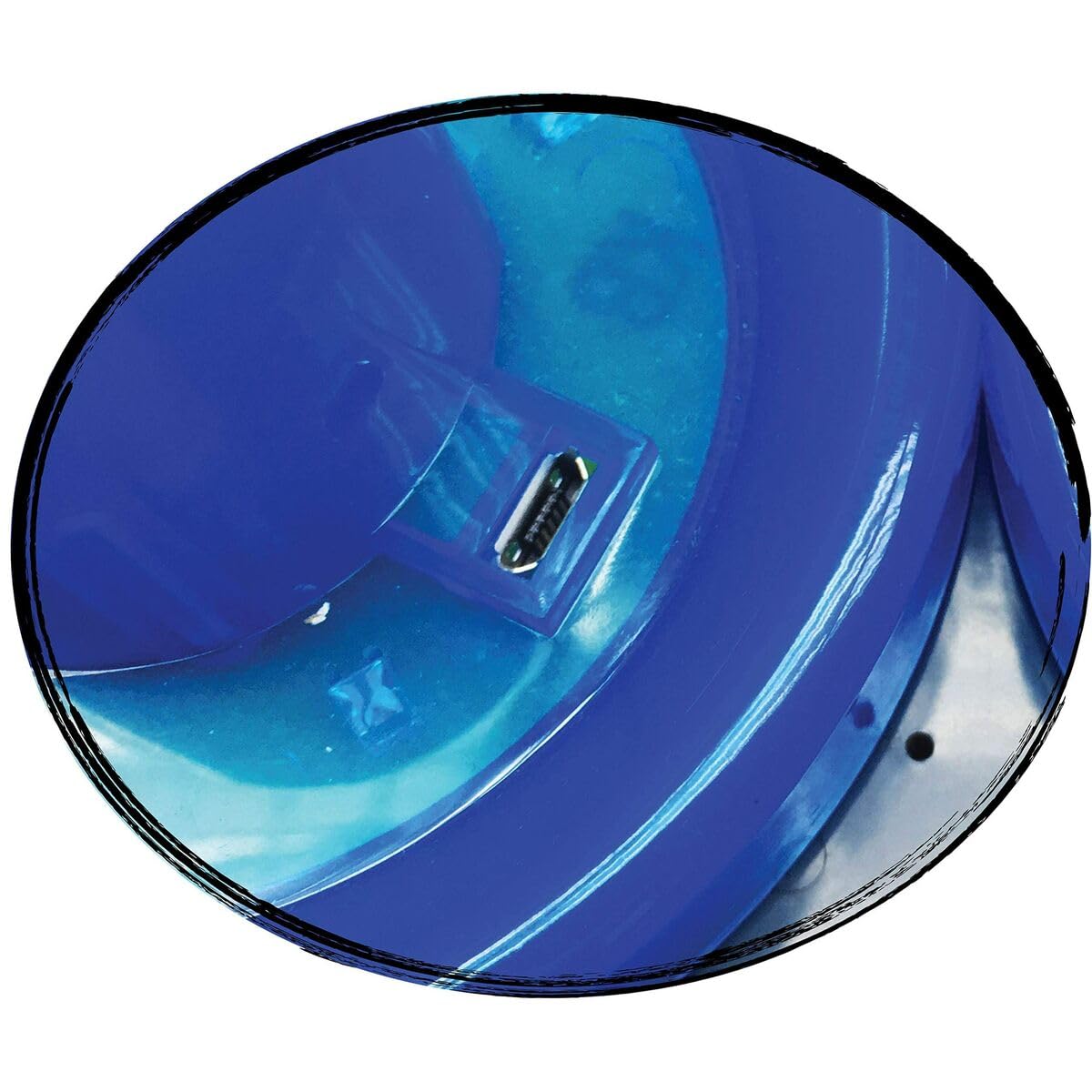 DEVESSPORT Air Hockey Fuego vs Hielo Incluye Dos Lanzadores Leds y Un Disco Led y Niveladores en Cada Pata | Mesa de Hockey con Luces LED Rojo y Azul, Marcador Electrónico y Baterías USB