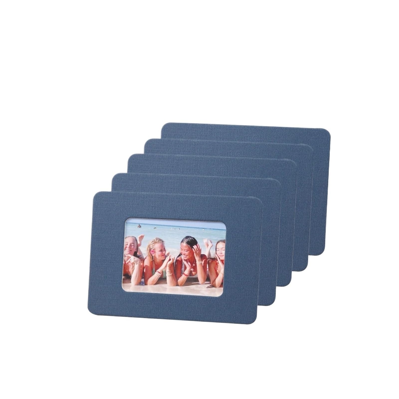 Cardboard Photo Frame 3-inch Cardboard Photo Frame With Folding Stand for Desktop Display, for Decorating Living Rooms, Bedrooms, and Offices