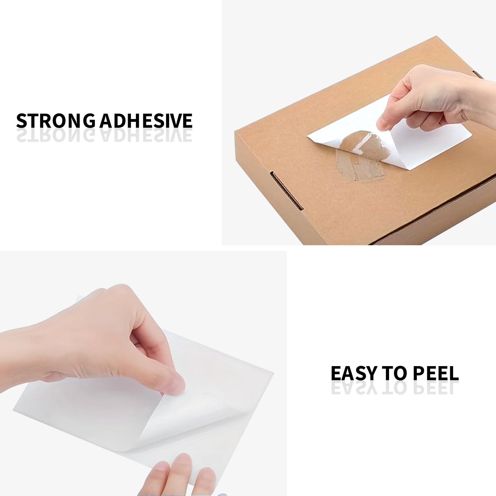 Thermal Printer Paper 8.5 X 11 JADENS 2-Roll Thermal Label Paper