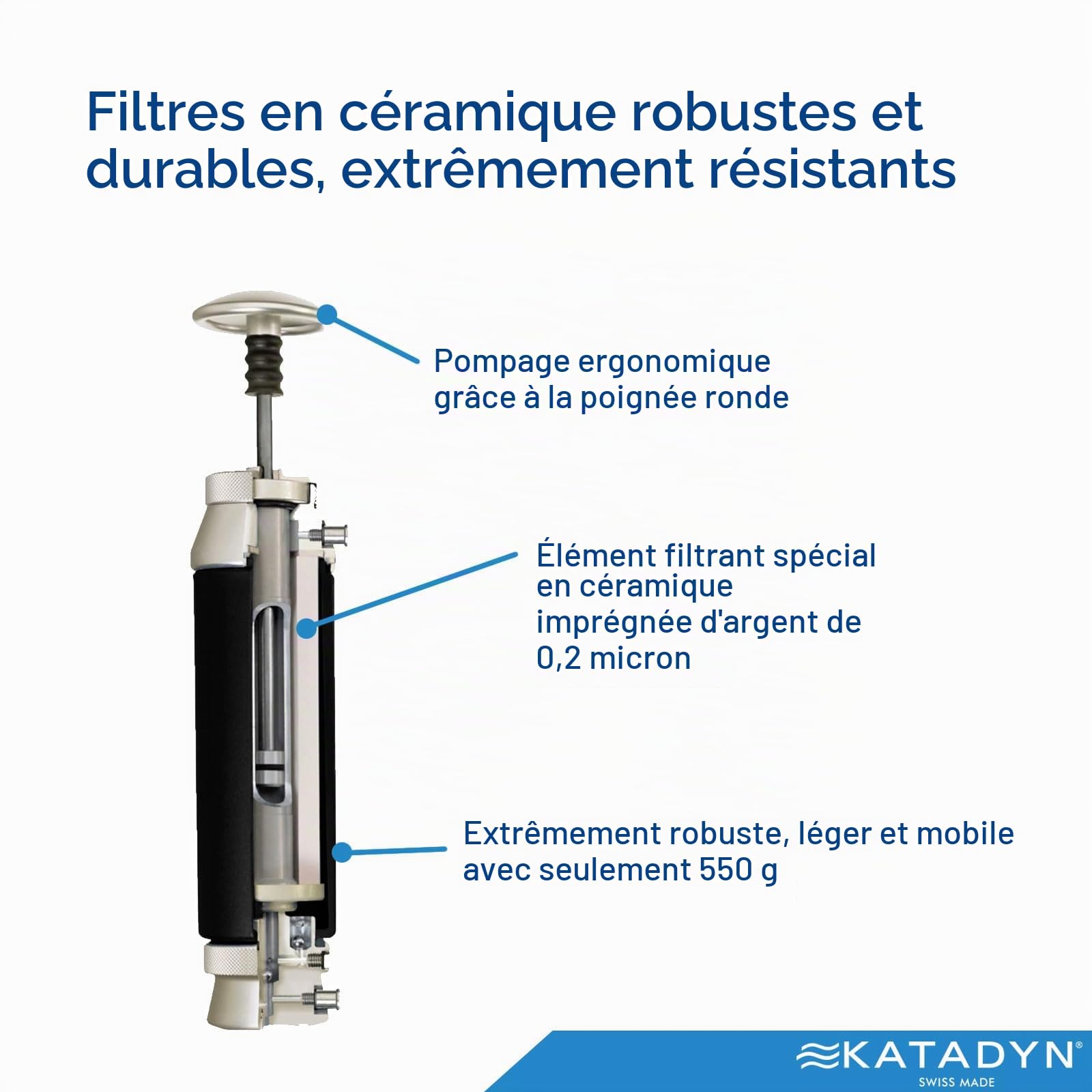 Katadyn Pocket Tactical Filtre à eau