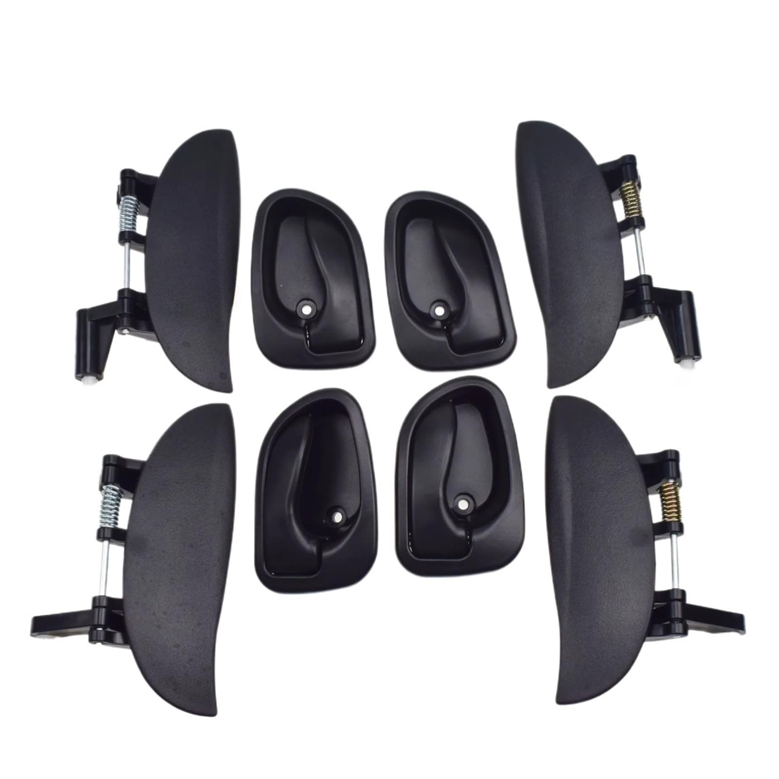 Qjahxkf Outside Inside Kit Replacement Exterior Door Handles Outside Or Inside Door Handle 82610-22001 82620-22001 82650-02000 For Hyundai For Atos For Amica For Sanatro 1997-2005 Outer Handle(Outside Inside Kit)
