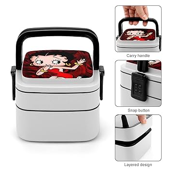 Amazon | ベティちゃん 弁当箱 ランチボックス 二段 抗菌 お弁当