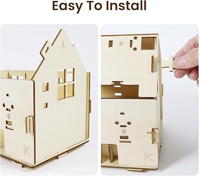 KEYESTUDIO Smart Home Material Pack for Sensors/Breakout Board (Not Include Sensors and microbit)