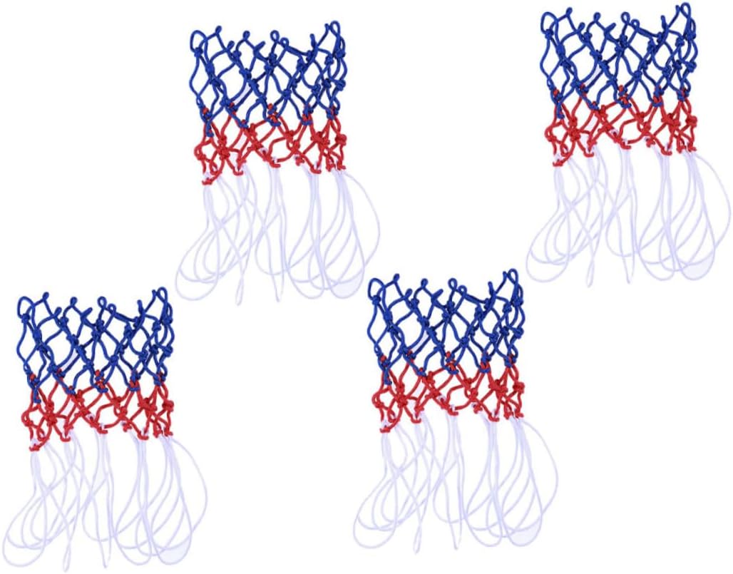 Kisangel Basketball Net Netting Shots Net Nets Basket Ball Indoor Net Basketball Rims Chain Net Heavy Duty