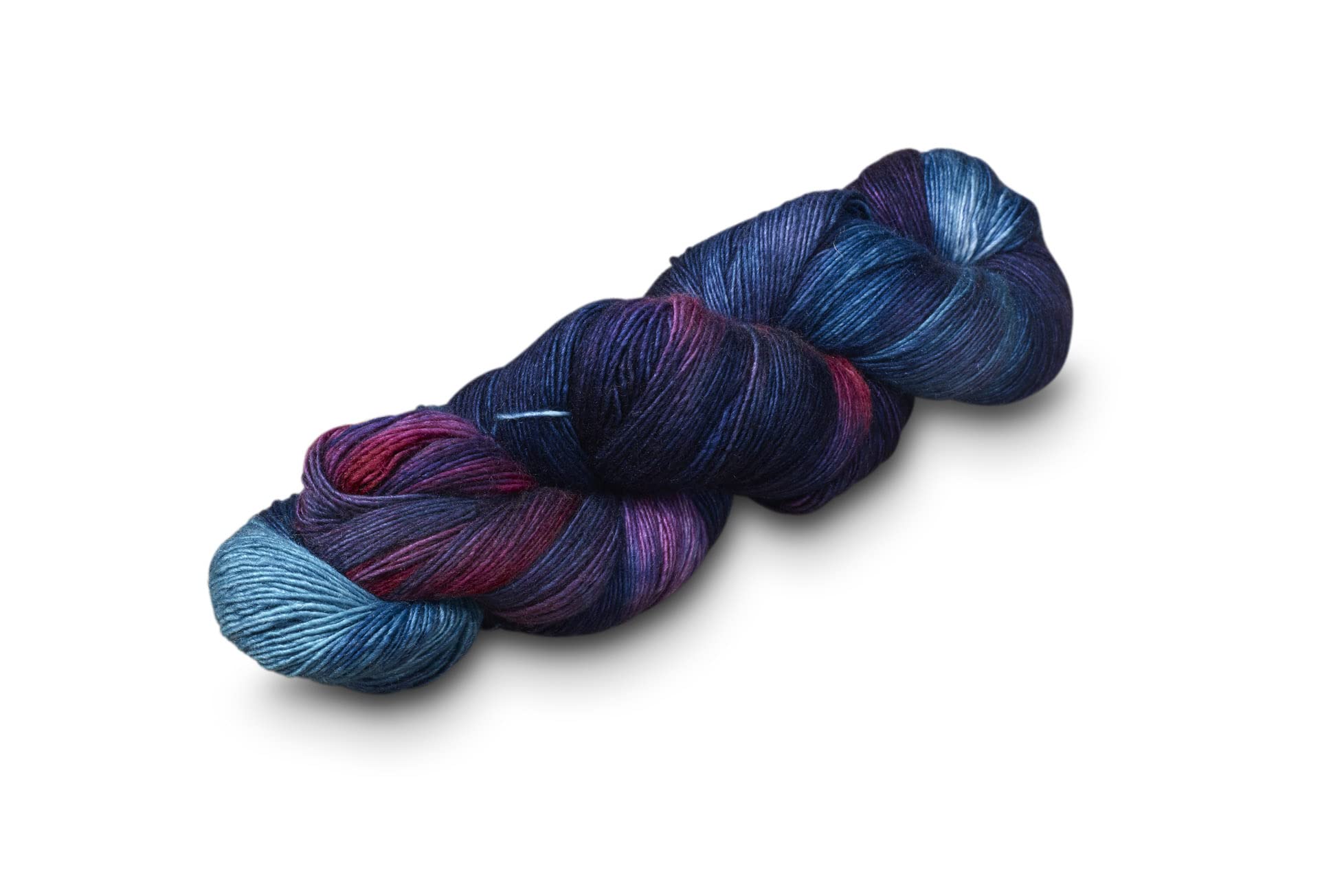 Manos Del Uruguay Silk Blend Fino 6881 Jewel, 100g, Merino Silk Hand Dyed Yarn - Image 4