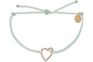 Pura Vida Valentine's Day Silver or Rose Gold Plated Stone Bracelet