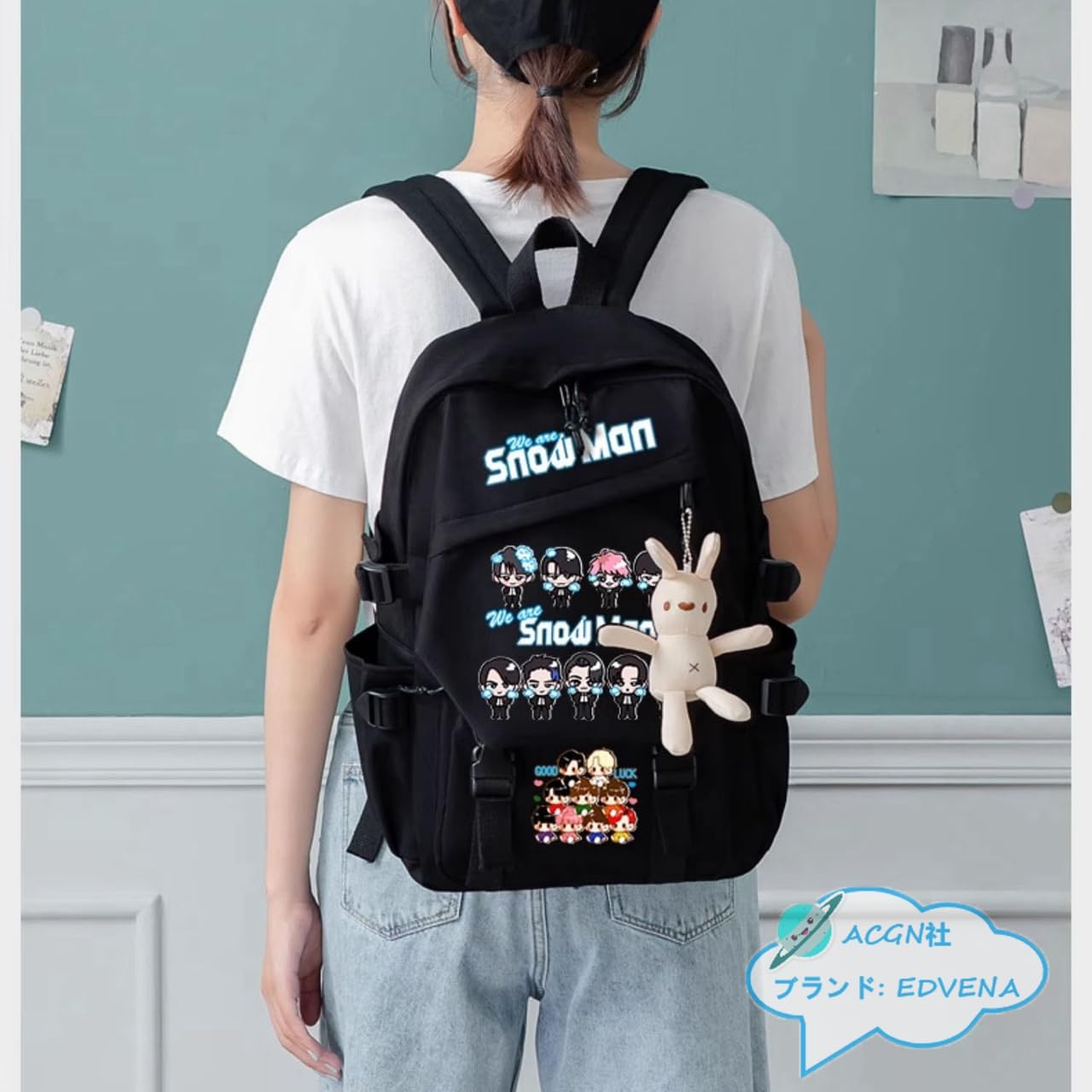 Amazon.co.jp: スノーマン リュック バックパック Snowman 目黒蓮