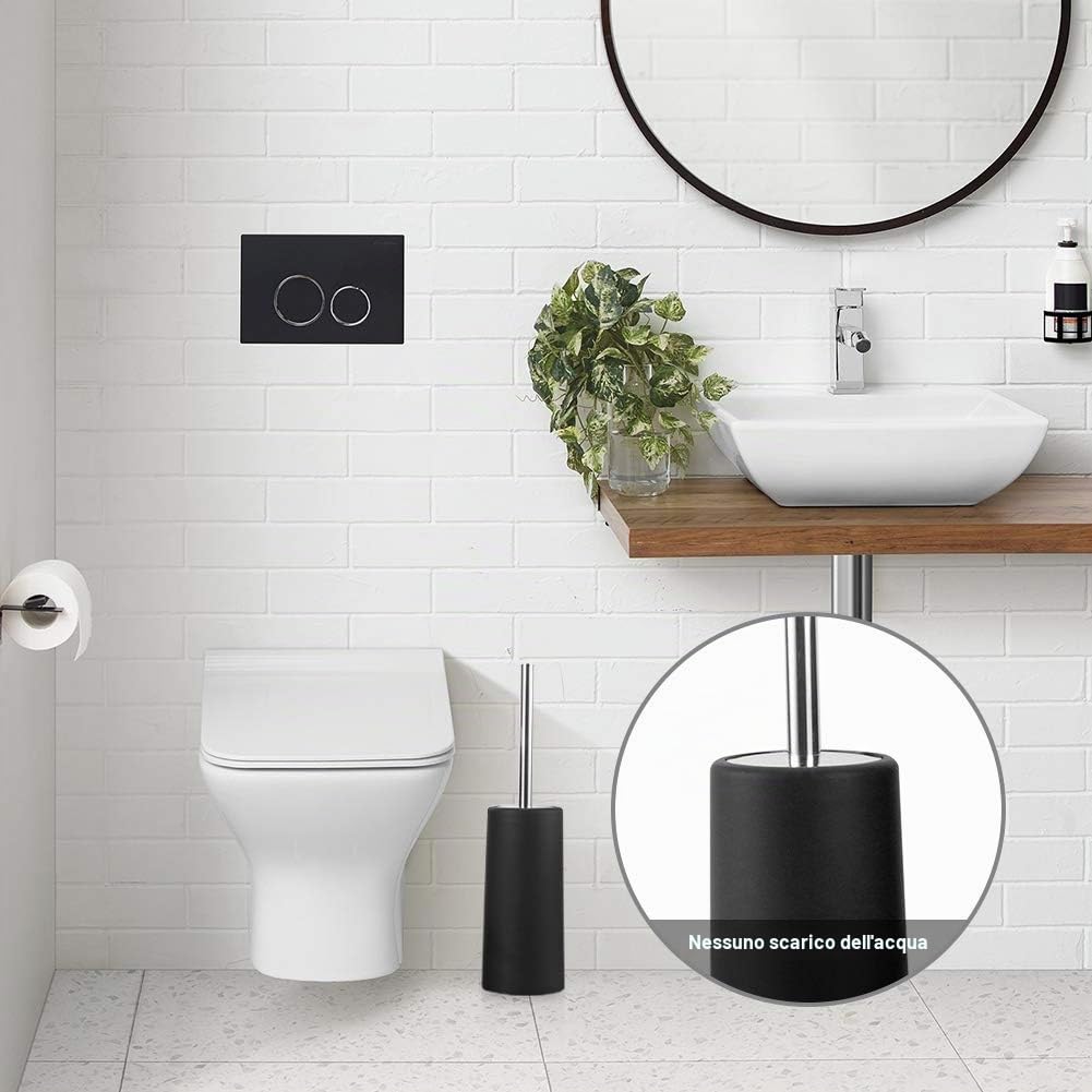 Set da bagno 6 in 1, porta spazzolino da denti 6 in 1, accessorio da bagno, spazzola da bagno, tazza multifunzione, 6 pezzi, set da bagno decorazione per il bagno