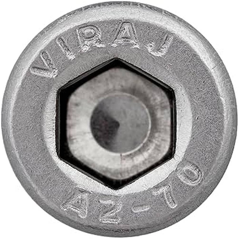 100 tornillos de cabeza cilíndrica seis hojas huecas 12 x 35 mm - Tipo DIN 912 - Nylon 6.6 - D-Work