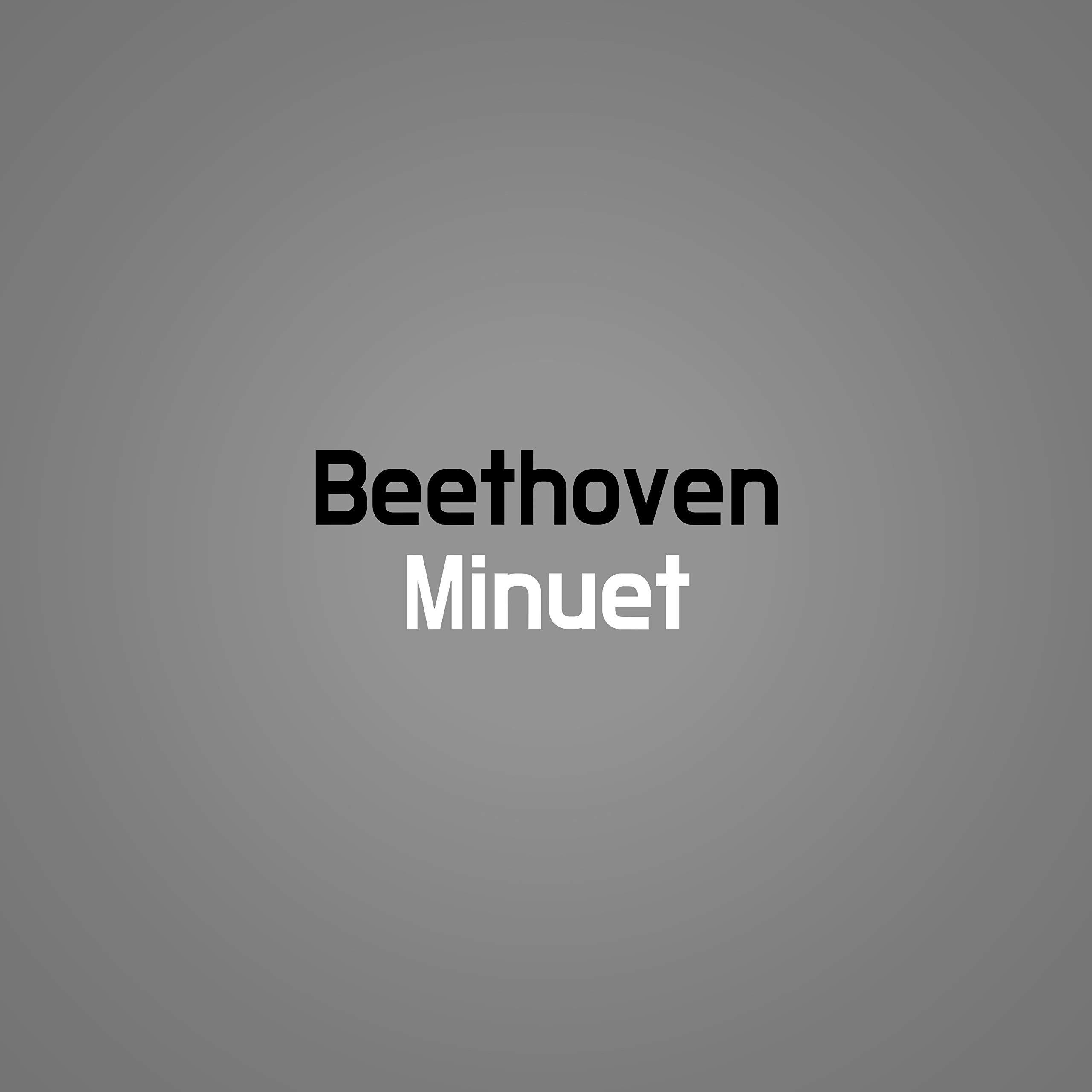 Beethoven Minuet
