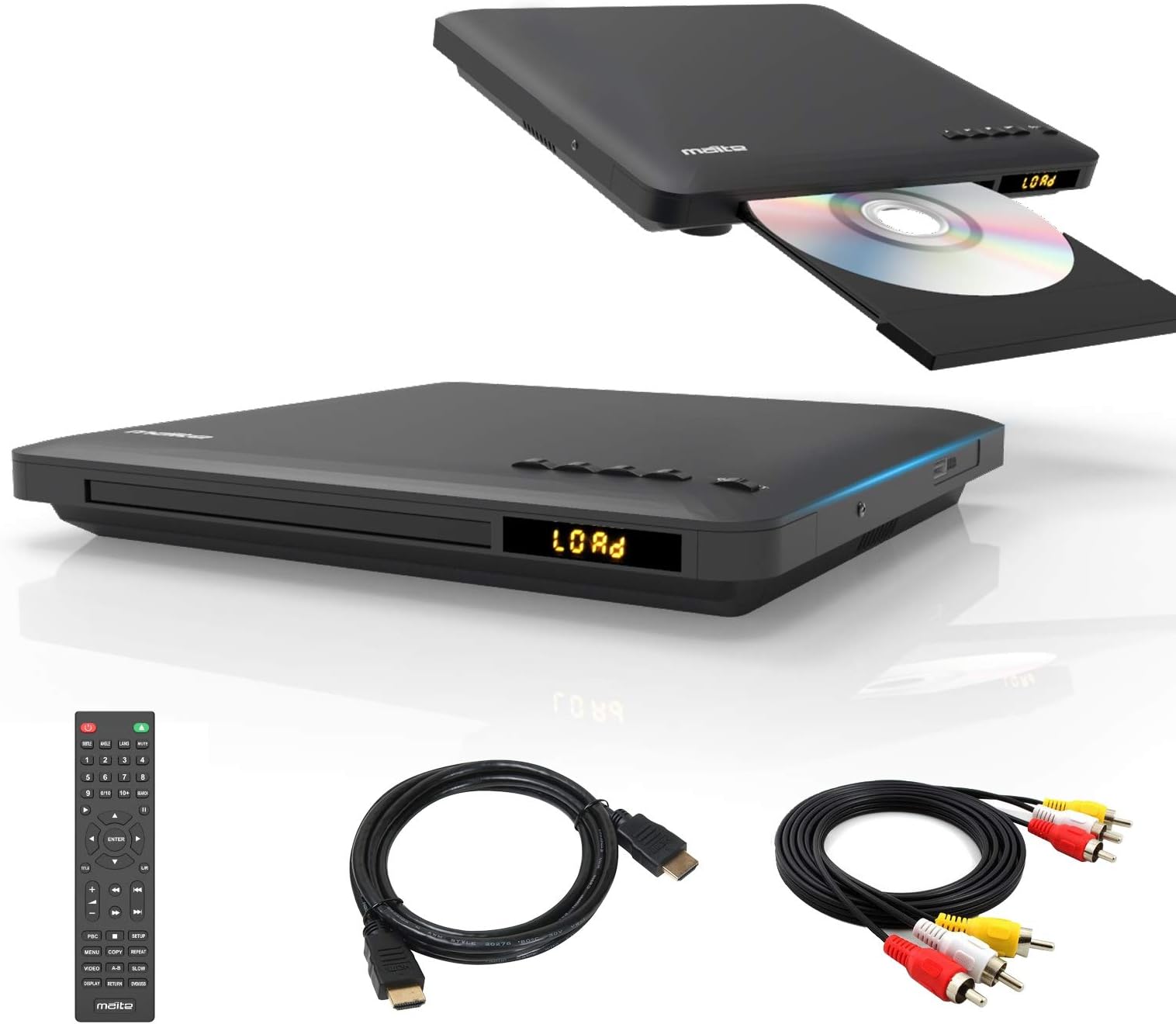 HDMI DVD Player für Fernseher 1080P HD Alle Regionen DVD, CD Player