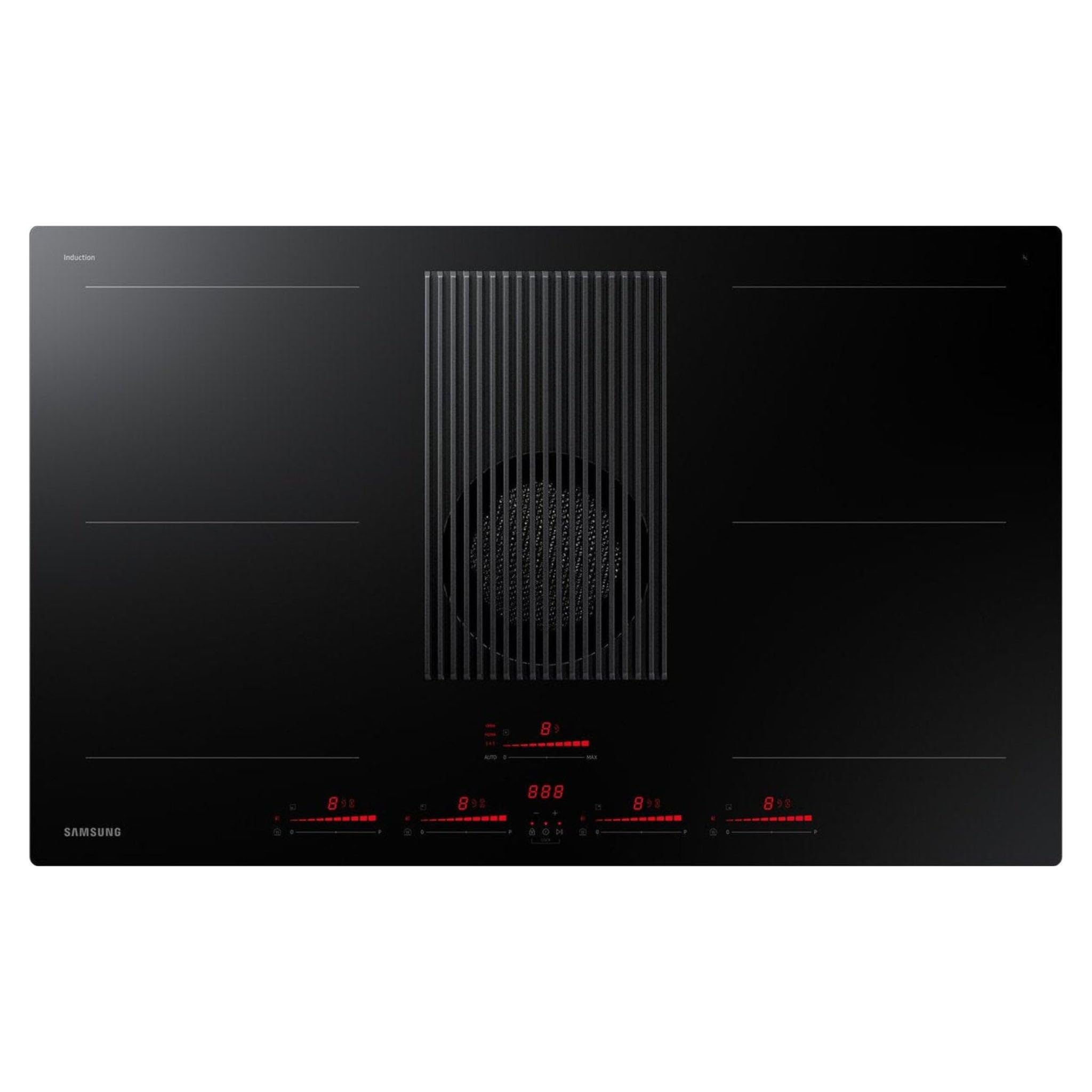 Samsung NZ84T9747VK, Piano cottura a induzione, Black