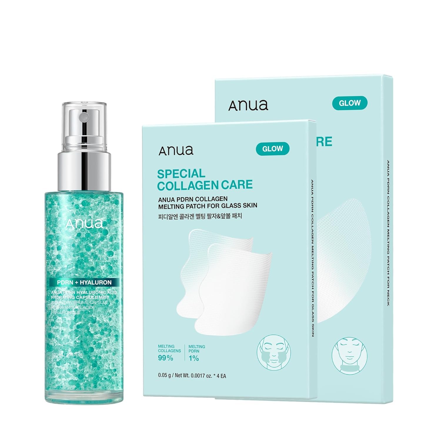 Amazon.com: ANUA PDRN Collagen Plumping & Firming Care Set, PDRN