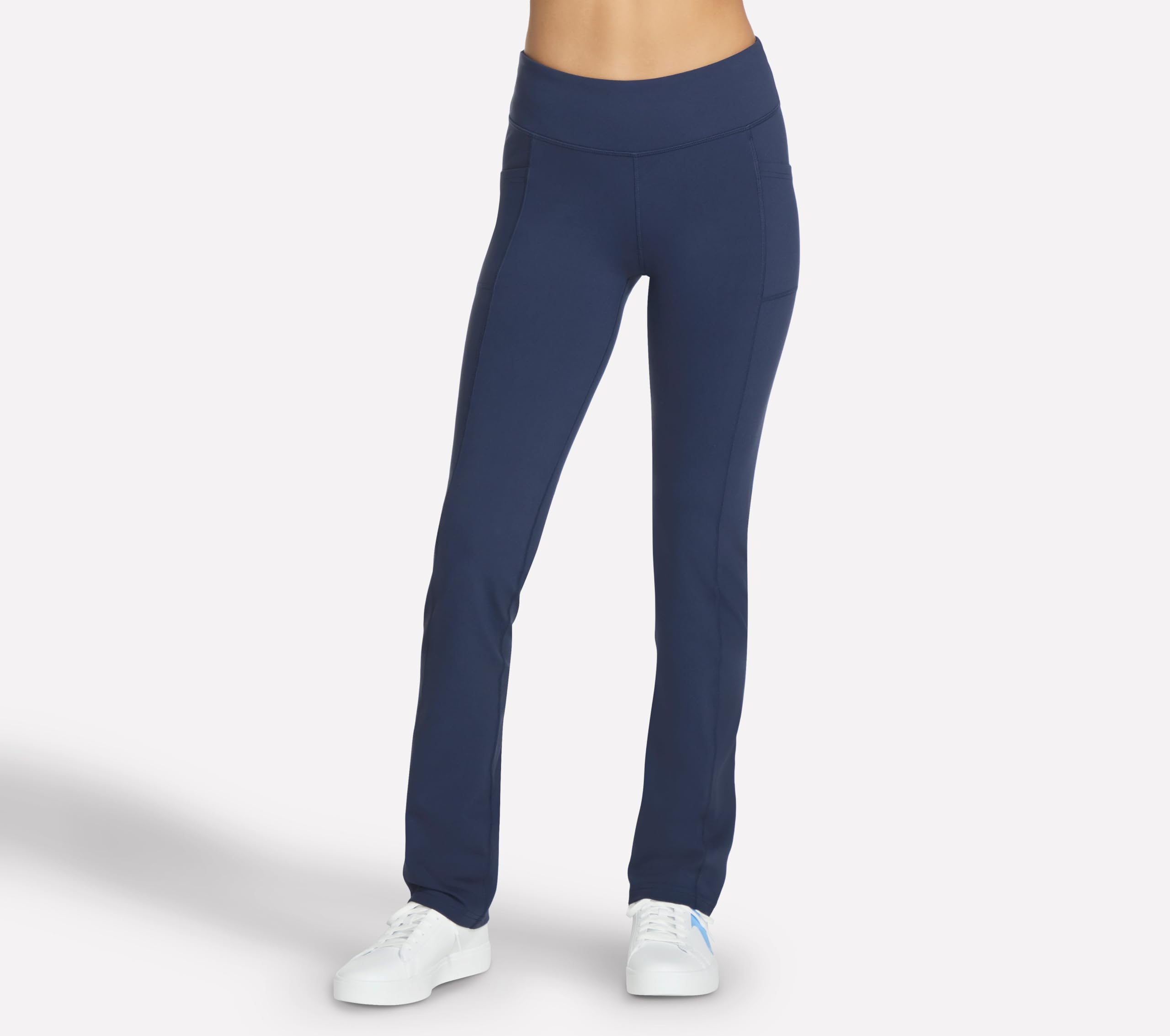 Skechers Go Walk High Waisted Pant Joy Leggings Mujer 4-Way Stretch Moisture-Wicking