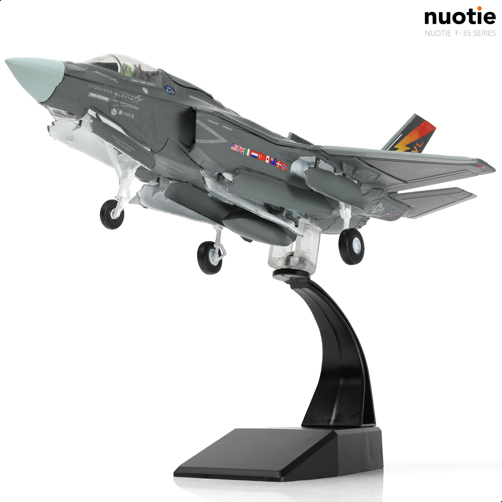 Amazon.com: NUOTIE 1/72 F-35B Lighting II Fighter Aircraft Model