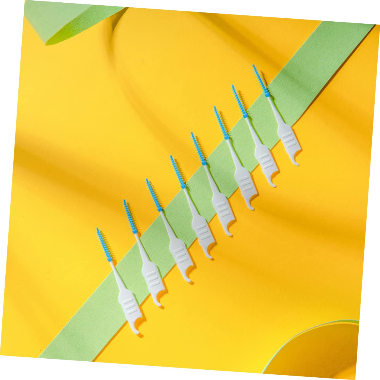 Beavorty 800 Piezas Cepillo Interdental Herramientas De Cuidado Bucal Interdental Brush Limpiador Interdental De Viaje Palillos De Limpieza Portátiles Grado Alimenticio Pp