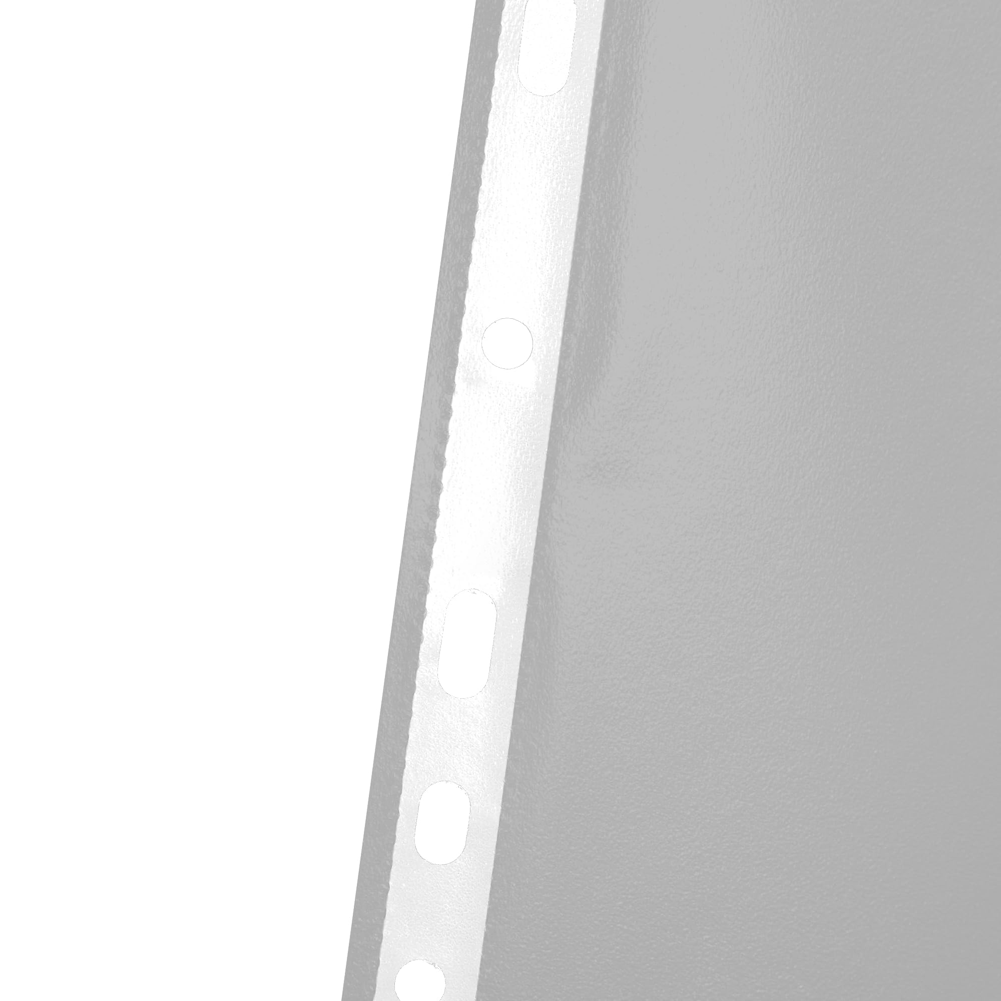 Idena 90371-500 unidades bolsillos transparentes A4 granulados, bolsillos para folletos de plástico de 40µ, a prueba de documentos, láminas transparentes con perforación universal