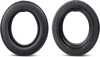 Headphones Replacement Earpads for Corsair HS50 HS60 HS70 Pro Gaming Headphone, Professional Thicker Upgraded Earpads Cushions Replacement Noise Isolation Foam for Headphone