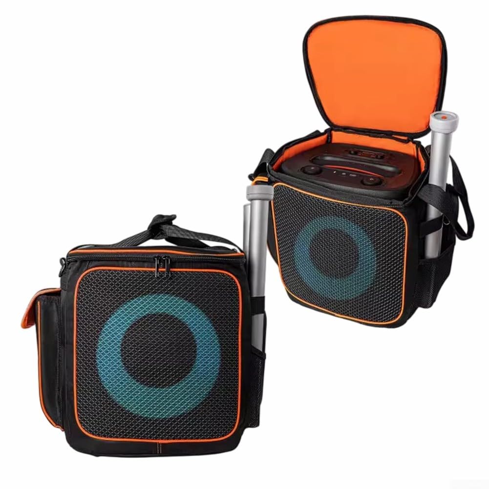 EVA Hartschalentasche für JBL für partybox Encore2 für stoßfest(Black)