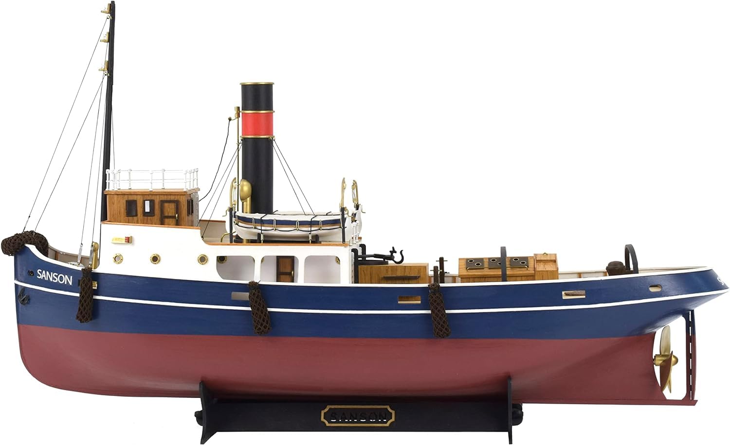 Artesanía Latina – Modellino di Nave in Legno – Rimorchiatore, Sanson - Modello 20415, Scala 1:50 – Modelli da Assemblare - Livello Medio