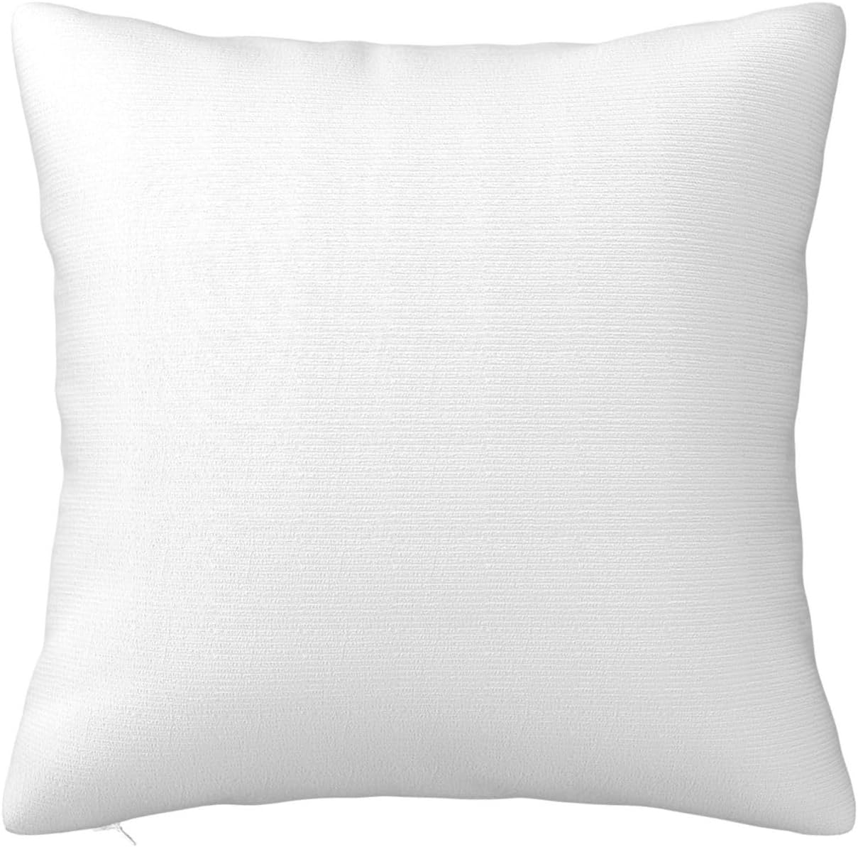 Personalized Pillowcase Add Your Design, 18"x18" Pure White